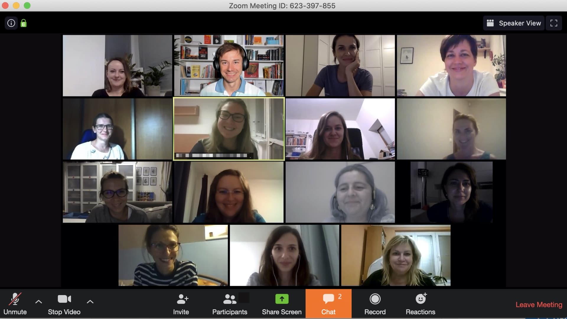 Live Zoom workshop with recruiters attending